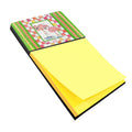 Bird - Flamingo Watercolor Sticky Note Holder Refillable Dispenser Desk Accessory 3x3 Pad Gift