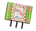 Bird - Flamingo Leash or Key Holder Wall Hooks, Coat Rack Wall Mount, for Hanging Keys, Towels, Aprons, Leashes