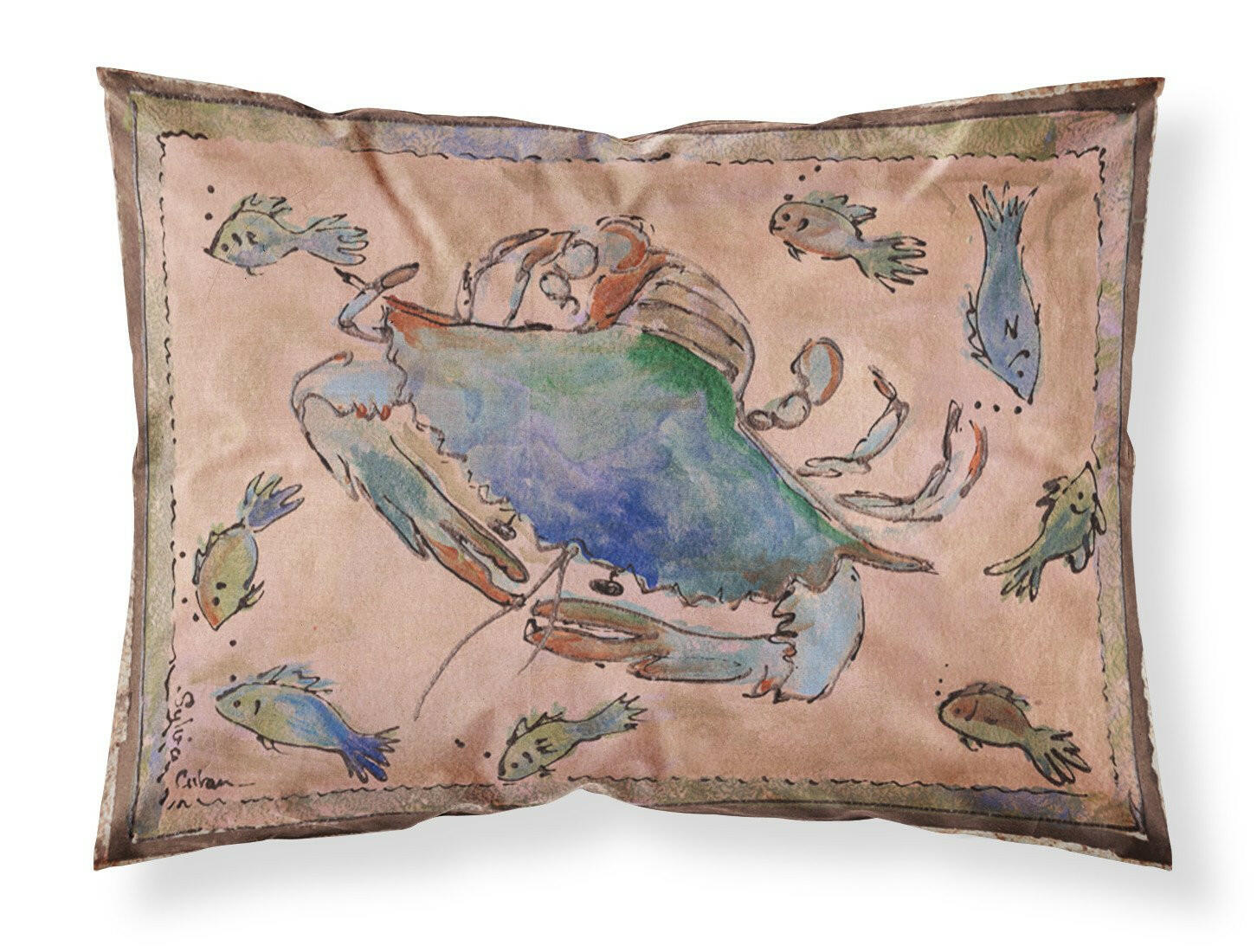 Crab Standard Pillowcase Lightweight Super Soft Easy Care Decorative Artwork Pillowcase, Standard