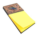Crab Watercolor Sticky Note Holder Refillable Dispenser Desk Accessory 3x3 Pad Gift