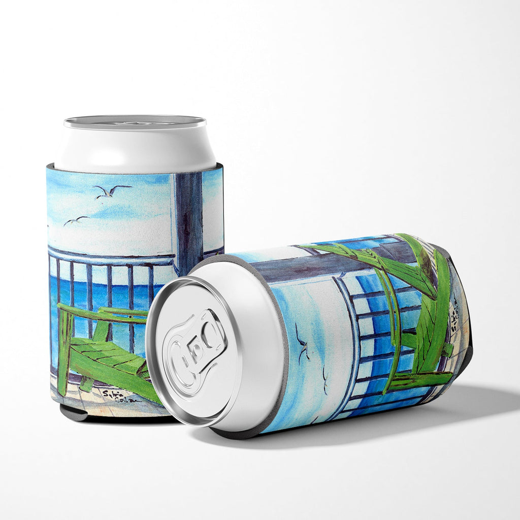 Adirondack Chairs Can or Bottle Hugger Cooler Sleeve for Standard 12 oz Cans, Insulated Foam Beer & Soda Can Hugger Reusable