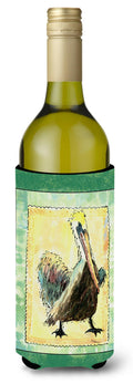 Bird - Pelican Wine Bottle Hugger Gift Sleeve for Standard 750 ml Bottles, Insulated Reusable Also Fits Mini Shot & Pint Bottles