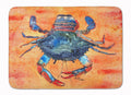 Crab Memory Foam Kitchen Mat Machine Washable Anti-Fatigue Cushion Comfort Bath or Kitchen Rug