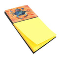 Crab Watercolor Sticky Note Holder Refillable Dispenser Desk Accessory 3x3 Pad Gift