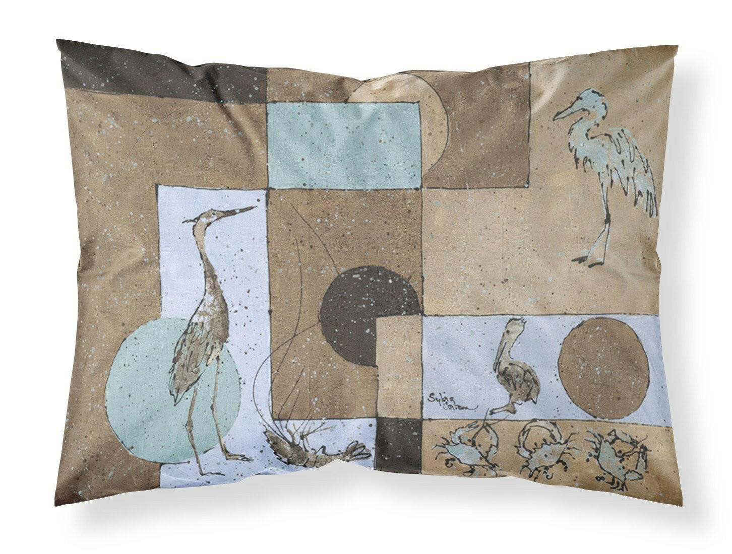 Blue Heron Standard Pillowcase Lightweight Super Soft Easy Care Decorative Artwork Pillowcase, Standard