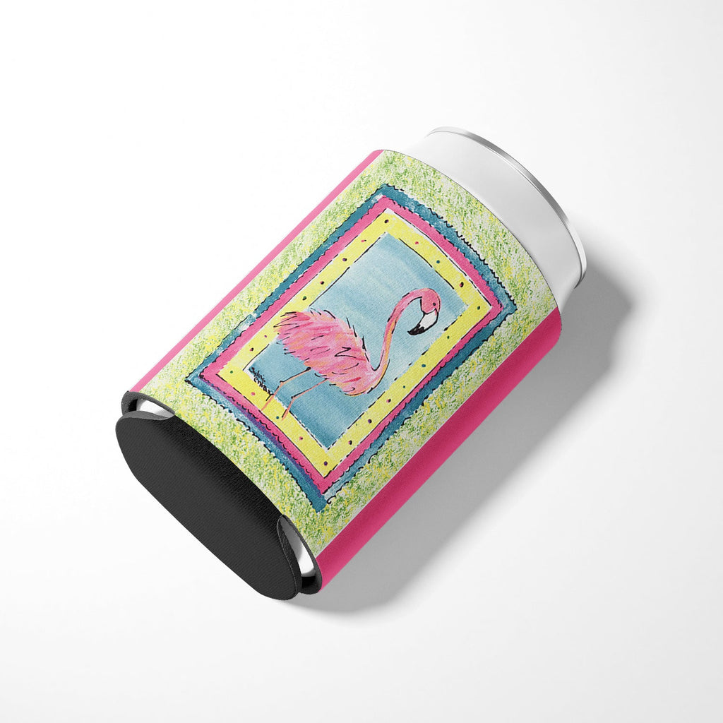 Bird - Flamingo Can or Bottle Hugger Cooler Sleeve for Standard 12 oz Cans, Insulated Foam Beer & Soda Can Hugger Reusable