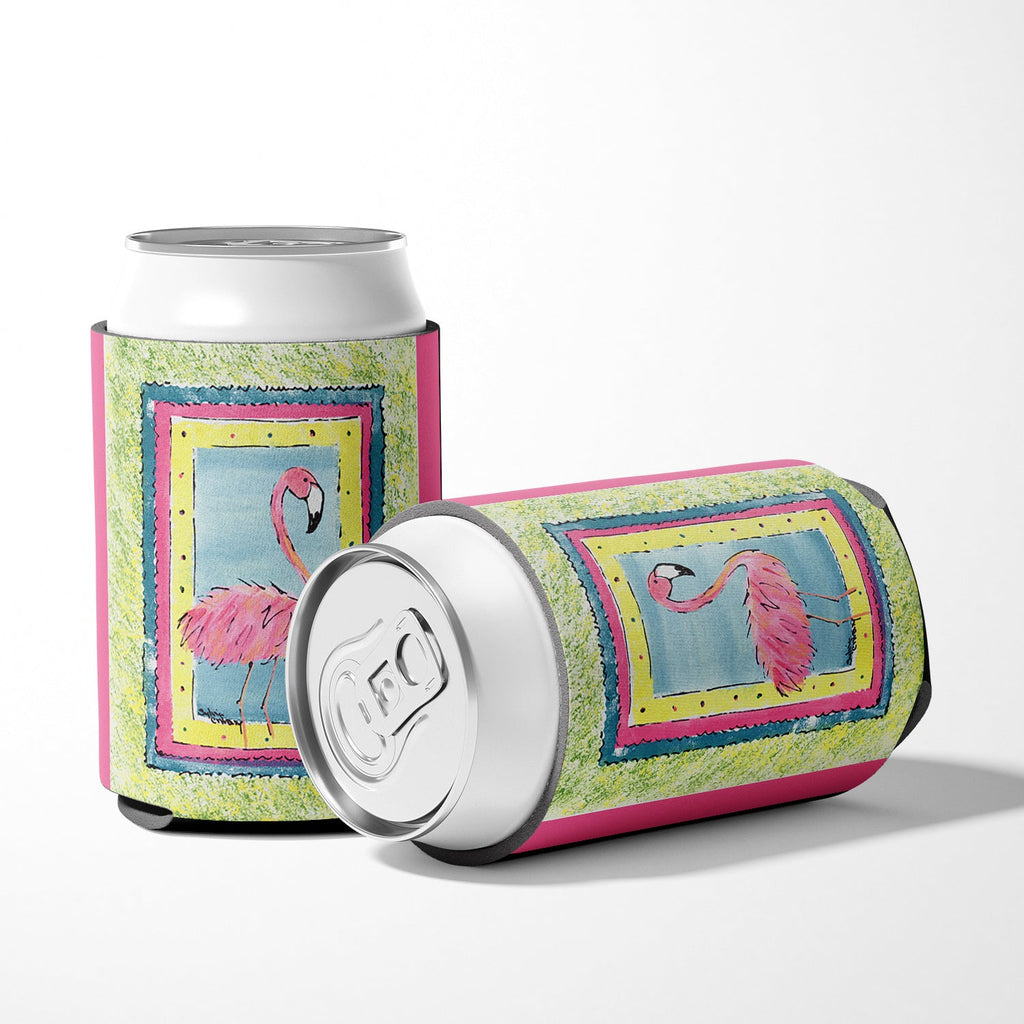 Bird - Flamingo Can or Bottle Hugger Cooler Sleeve for Standard 12 oz Cans, Insulated Foam Beer & Soda Can Hugger Reusable