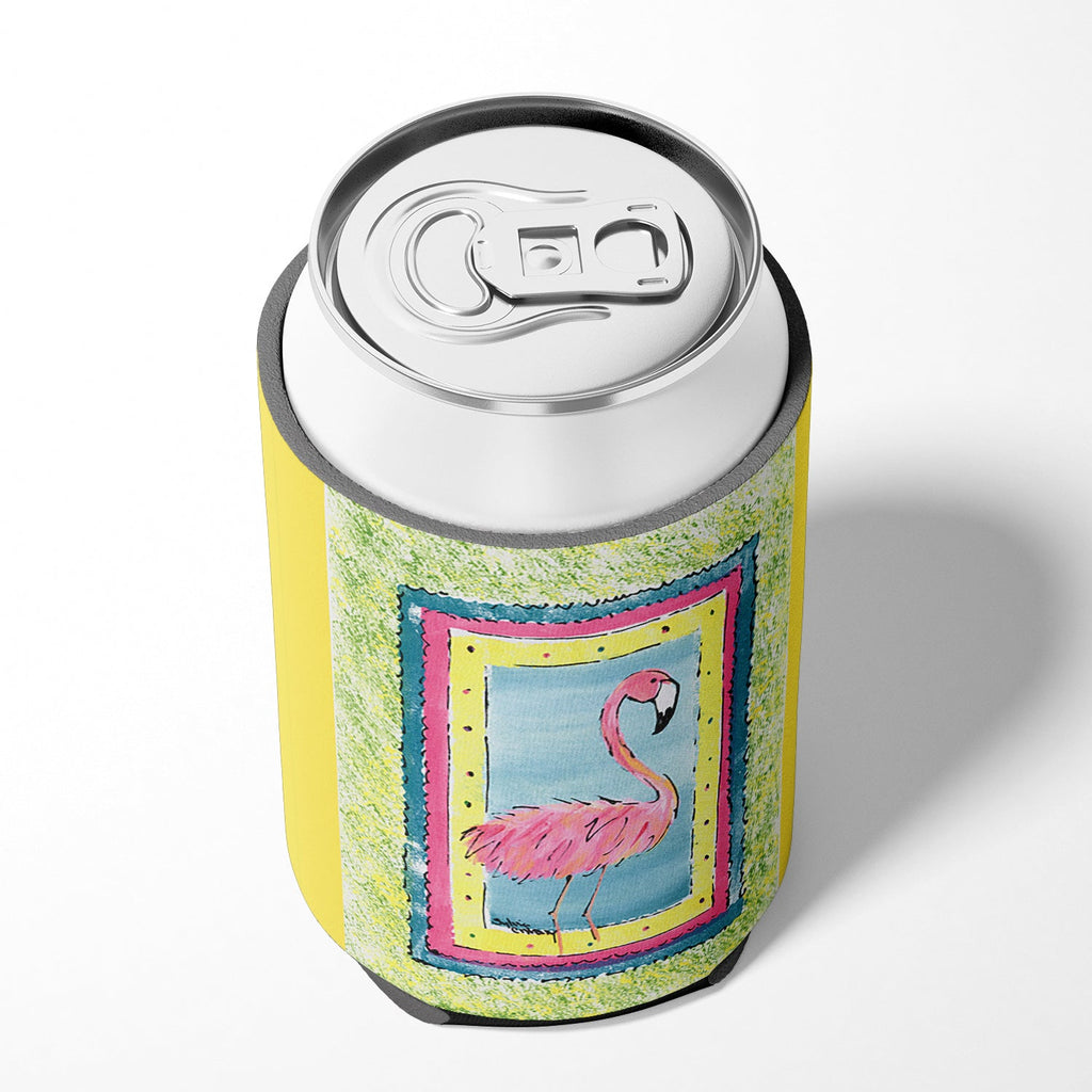 Bird - Flamingo Can or Bottle Hugger Cooler Sleeve for Standard 12 oz Cans, Insulated Foam Beer & Soda Can Hugger Reusable