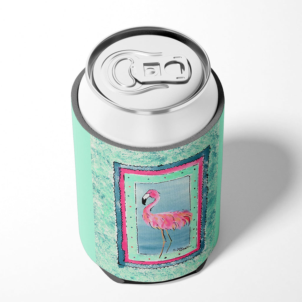 Bird - Flamingo Can or Bottle Hugger Cooler Sleeve for Standard 12 oz Cans, Insulated Foam Beer & Soda Can Hugger Reusable