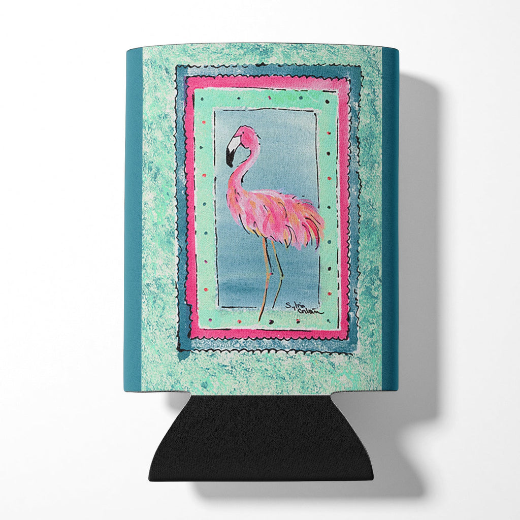 Bird - Flamingo Can or Bottle Hugger Cooler Sleeve for Standard 12 oz Cans, Insulated Foam Beer & Soda Can Hugger Reusable
