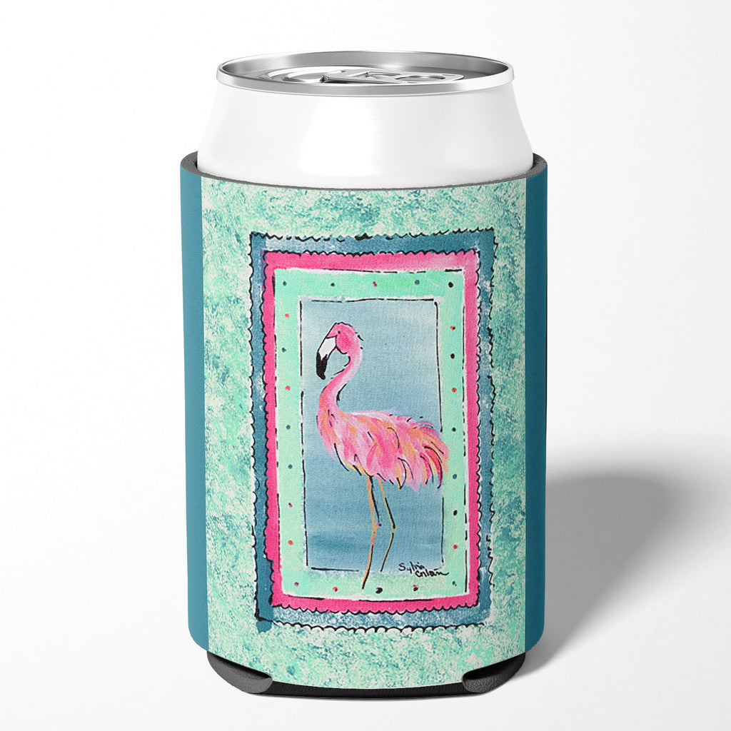Bird - Flamingo Can or Bottle Hugger Cooler Sleeve for Standard 12 oz Cans, Insulated Foam Beer & Soda Can Hugger Reusable