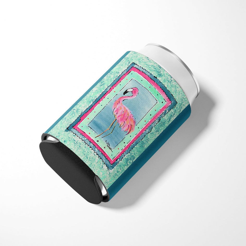 Bird - Flamingo Can or Bottle Hugger Cooler Sleeve for Standard 12 oz Cans, Insulated Foam Beer & Soda Can Hugger Reusable