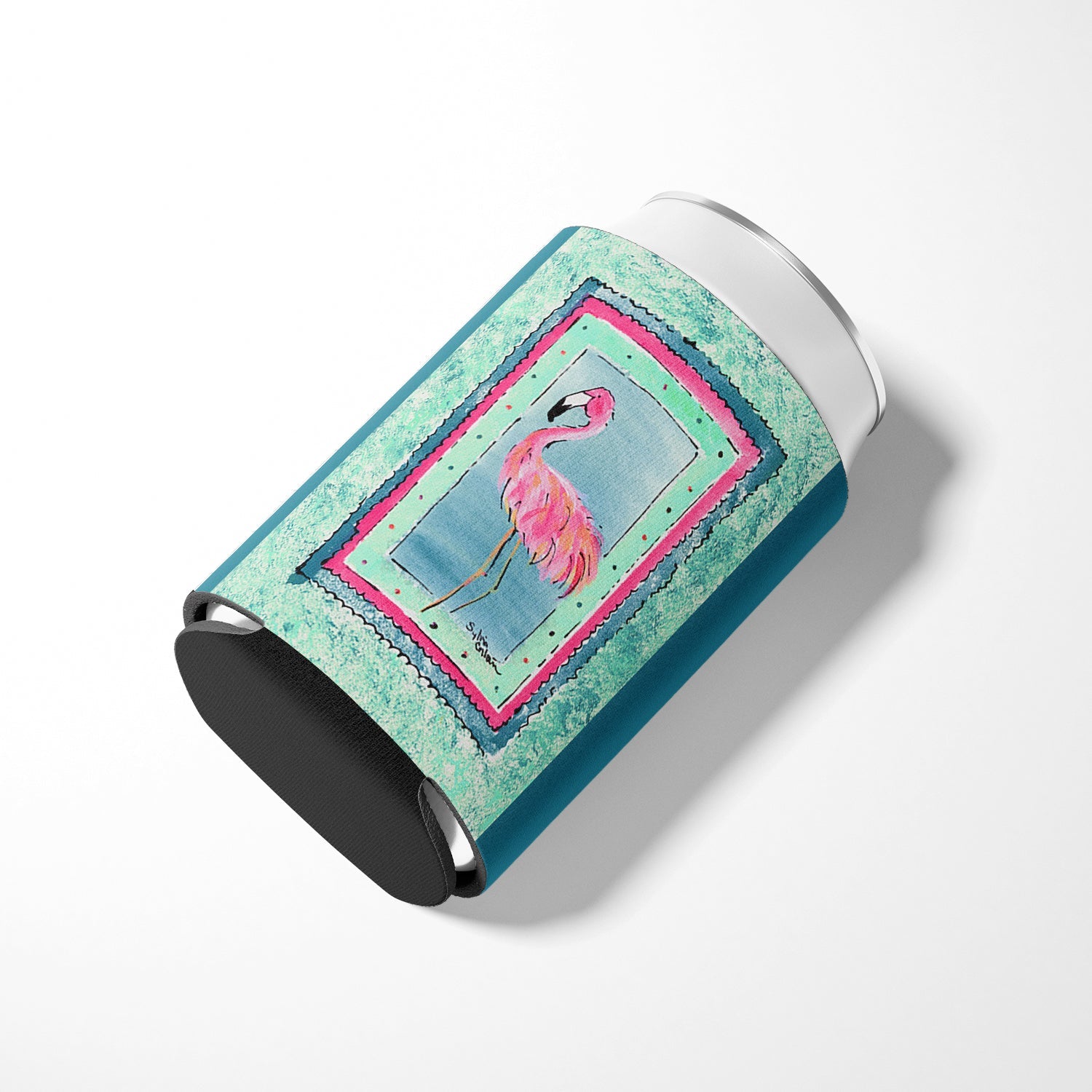 Bird - Flamingo Can or Bottle Hugger Cooler Sleeve for Standard 12 oz Cans, Insulated Foam Beer & Soda Can Hugger Reusable