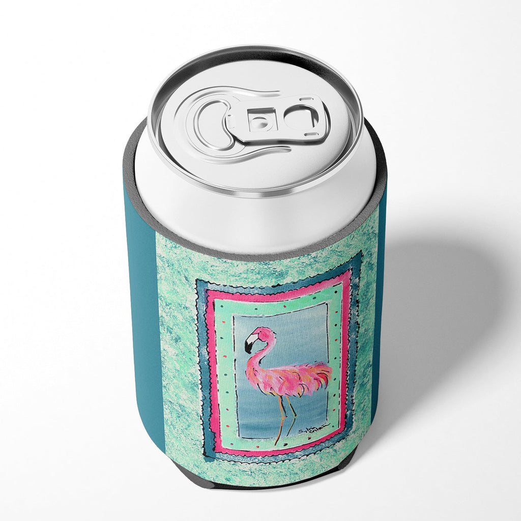 Bird - Flamingo Can or Bottle Hugger Cooler Sleeve for Standard 12 oz Cans, Insulated Foam Beer & Soda Can Hugger Reusable