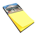 Trapani's Eatery Watercolor Sticky Note Holder Refillable Dispenser Desk Accessory 3x3 Pad Gift