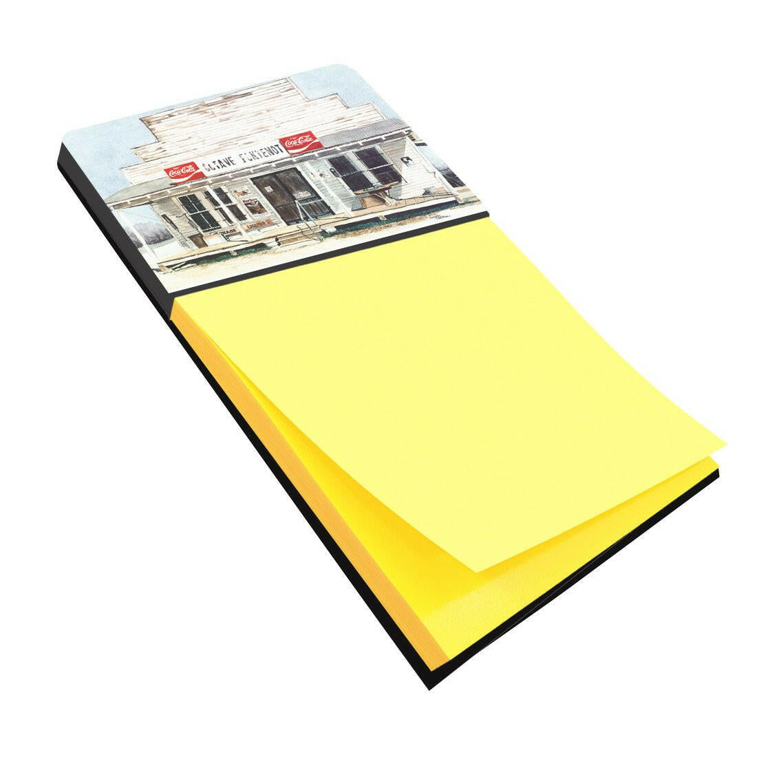 Octave Fontenot Watercolor Sticky Note Holder Refillable Dispenser Desk Accessory 3x3 Pad Gift