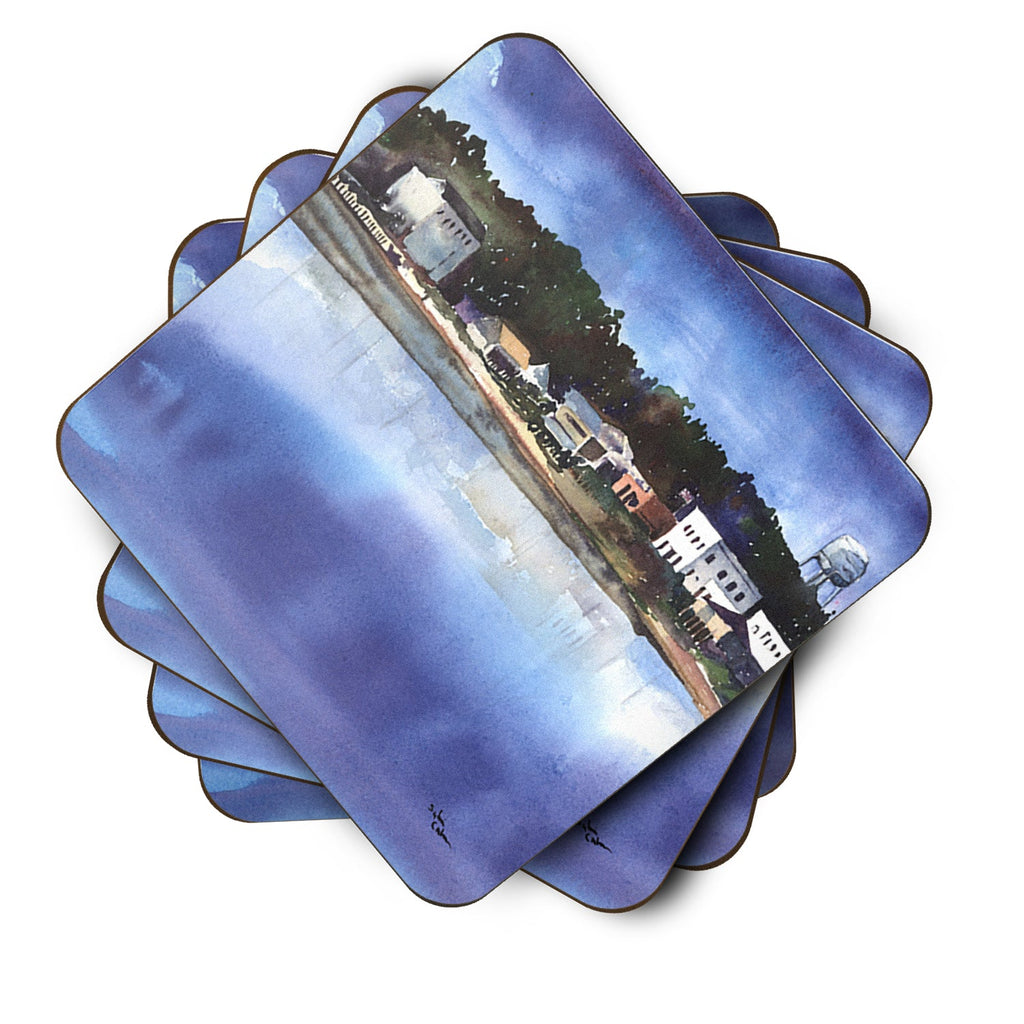 The Pass Foam Coasters Set of 4 Cup Coasters for Indoor Outdoor, Tabletop Protection, Anti Slip, Mouse pad Material