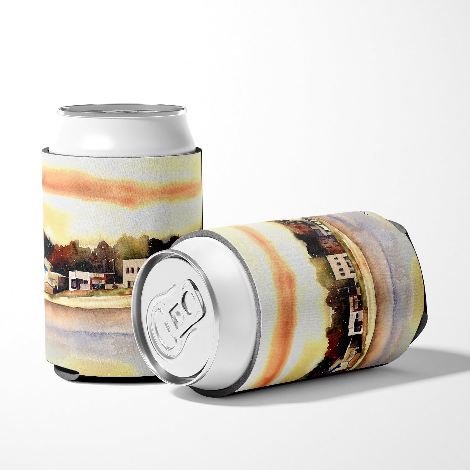 The Pass Can or Bottle Hugger Cooler Sleeve for Standard 12 oz Cans, Insulated Foam Beer & Soda Can Hugger Reusable