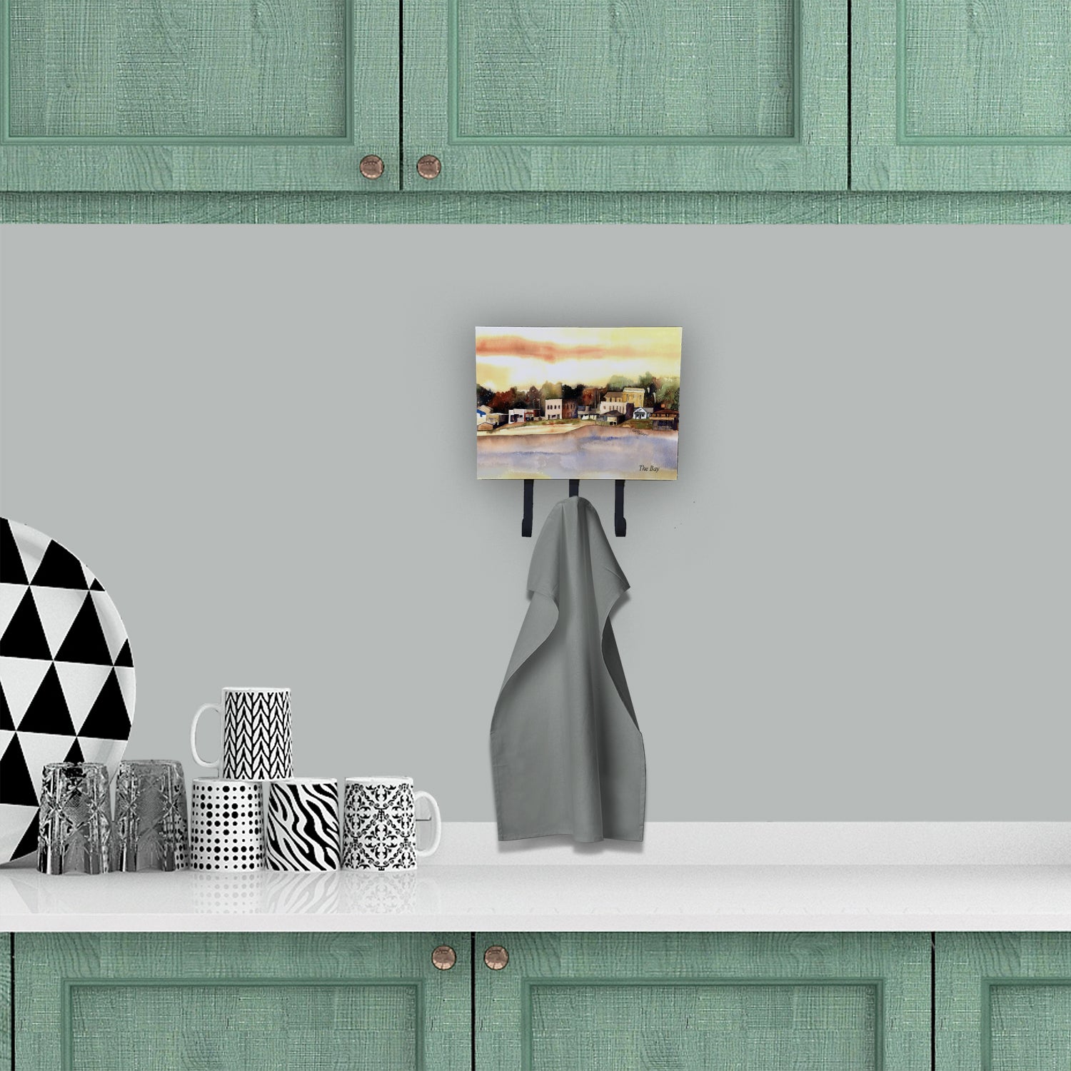 The Pass Leash or Key Holder Wall Hooks, Coat Rack Wall Mount, for Hanging Keys, Towels, Aprons, Leashes