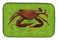 Crab Dish Drying Mat Absorbent Dish Drying Mat Pad for Kitchen Counter Dish Drainer Mat for Countertop, 14 x 21", Multicolor