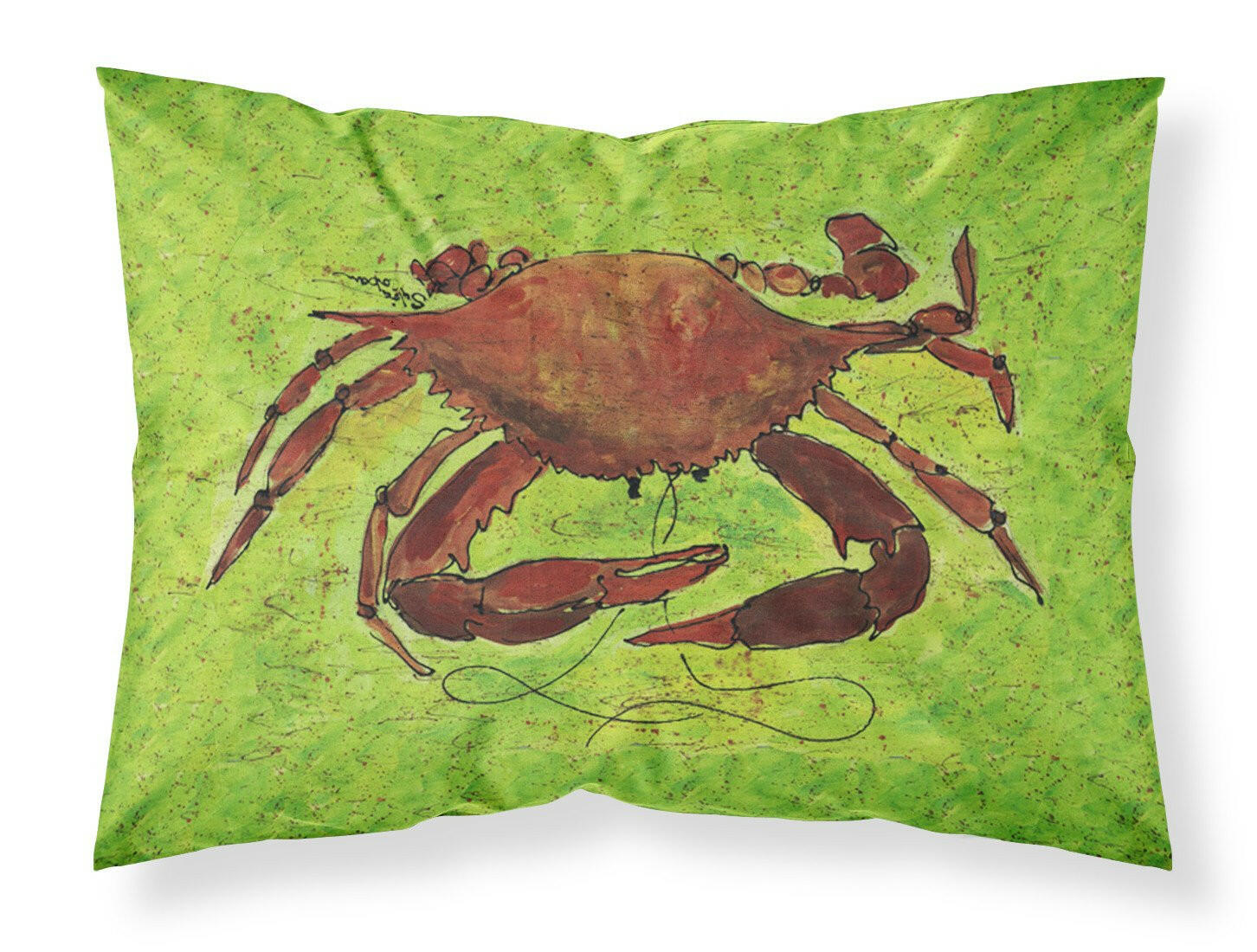 Crab Standard Pillowcase Lightweight Super Soft Easy Care Decorative Artwork Pillowcase, Standard