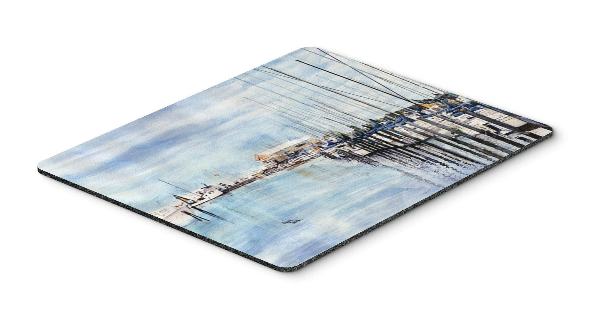 The Warf Mouse Pad, Heat Resistant Trivet Hot Pad , Non Slip Rubber Desk Mat, Kitchen Counter Protector, Home Office Decor Gift