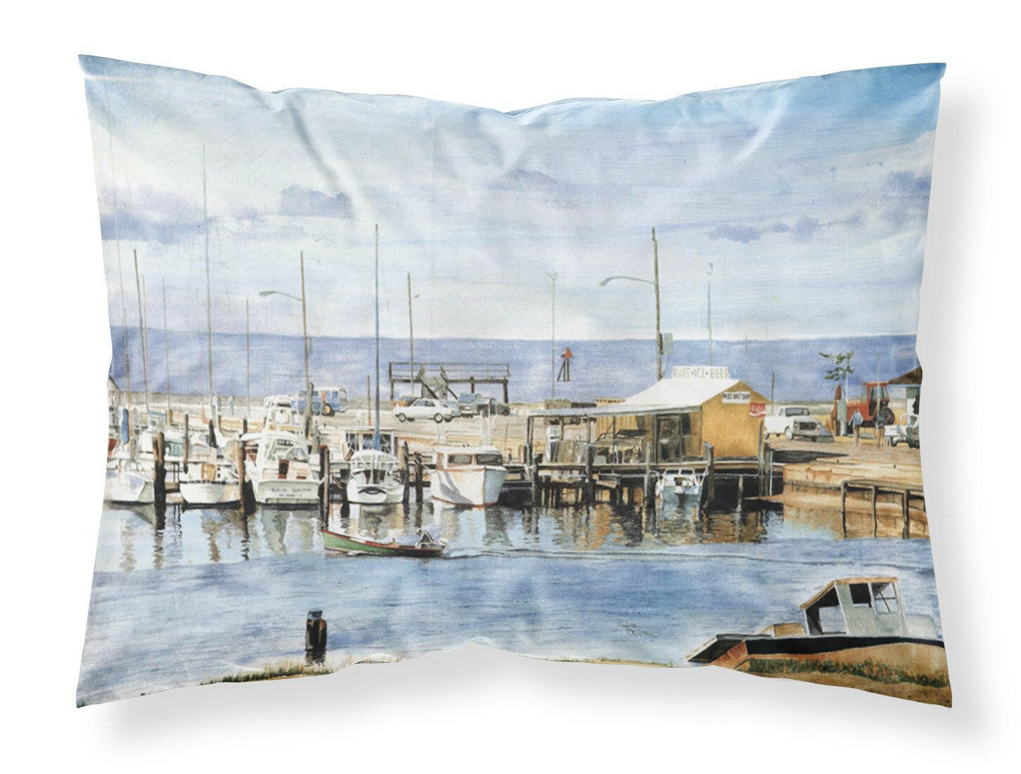 The Pass Bait Shop Standard Pillowcase Lightweight Super Soft Easy Care Decorative Artwork Pillowcase, Standard