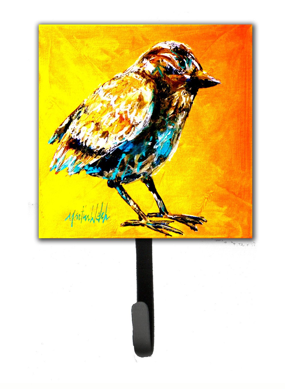 Bird Look At The Birdie Leash or Key Holder Wall Hooks, Key Hooks Holder, Coat Rack Wall Mount, Coat Hooks, Hooks for Hanging Keys, Towels, Aprons, Leashes