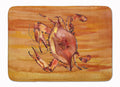 Cooked Crab Spicy Hot Memory Foam Kitchen Mat Machine Washable Anti-Fatigue Cushion Comfort Bath or Kitchen Rug