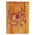 Cooked Crab Spicy Hot House Flag 28x40 Porch Sleeve Pole Decorative Outside Yard Banner Artwork Wall Hanging, Polyester