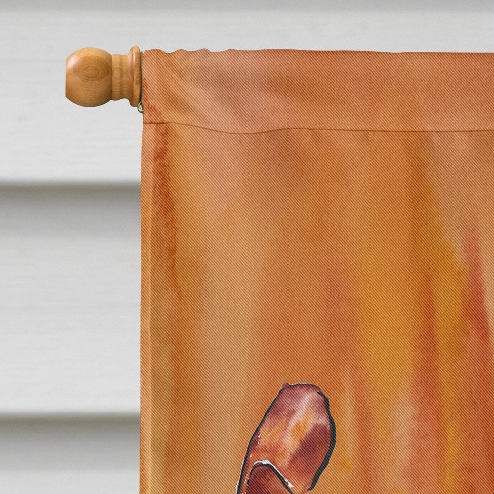 Cooked Crab Spicy Hot House Flag 28x40 Porch Sleeve Pole Decorative Outside Yard Banner Artwork Wall Hanging, Polyester