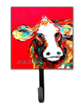 Cow Caught Red Handed Leash or Key Holder Wall Hooks, Key Hooks Holder, Coat Rack Wall Mount, Coat Hooks, Hooks for Hanging Keys, Towels, Aprons, Leashes