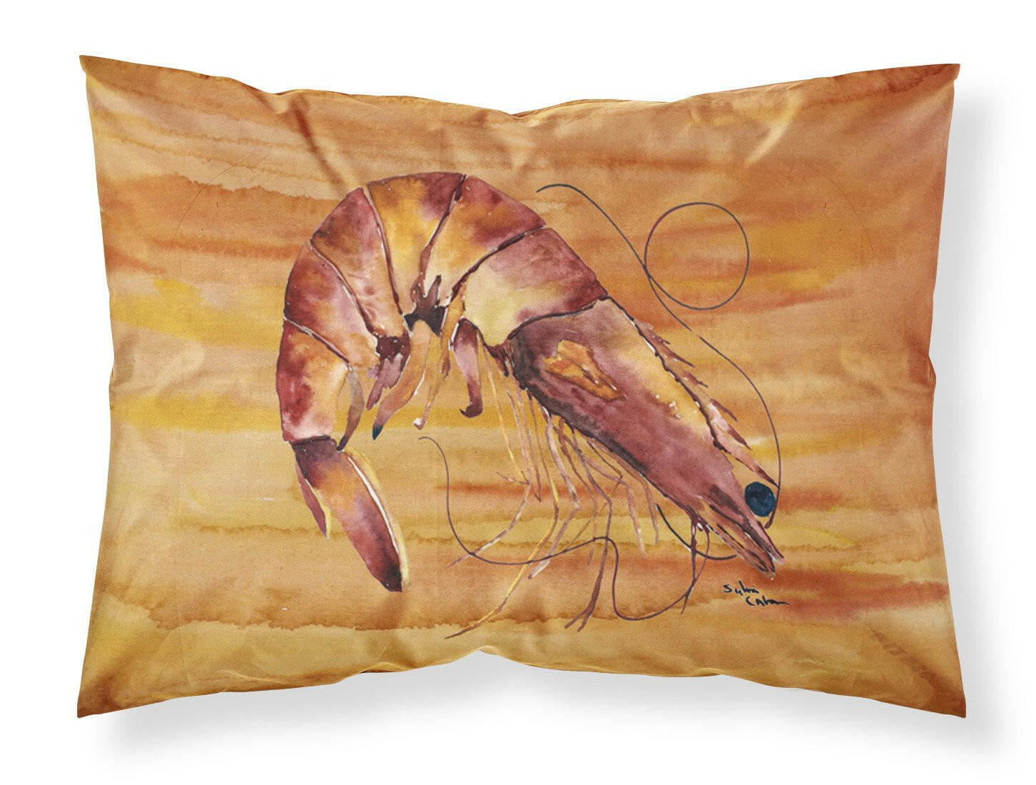 Cooked Shrimp Spicy Hot Standard Pillowcase Lightweight Super Soft Easy Care Decorative Artwork Pillowcase, Standard