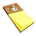 Oyster Hot and Spicy Watercolor Sticky Note Holder Refillable Dispenser Desk Accessory 3x3 Pad Gift