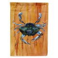 Male Blue Crab Spicy Hot House Flag 28x40 Porch Sleeve Pole Decorative Outside Yard Banner Artwork Wall Hanging, Polyester