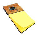 Male Blue Crab Spicy Hot Watercolor Sticky Note Holder Refillable Dispenser Desk Accessory 3x3 Pad Gift