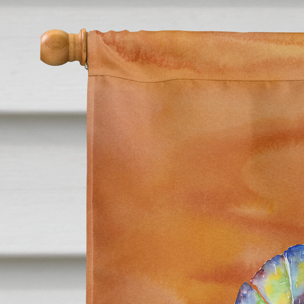 Shrimp Spicy Hot House Flag 28x40 Porch Sleeve Pole Decorative Outside Yard Banner Artwork Wall Hanging, Polyester
