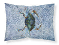Male Blue Crab Cool Blue Water Standard Pillowcase Lightweight Super Soft Easy Care Decorative Artwork Pillowcase, Standard