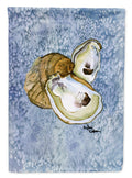 Oyster Cool Blue Water House Flag 28x40 Porch Sleeve Pole Decorative Outside Yard Banner Artwork Wall Hanging, Polyester