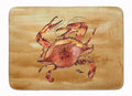 Cooked Crab Sandy Beach Memory Foam Kitchen Mat Machine Washable Anti-Fatigue Cushion Comfort Bath or Kitchen Rug