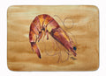 Shrimp  Sandy Beach Memory Foam Kitchen Mat Machine Washable Anti-Fatigue Cushion Comfort Bath or Kitchen Rug