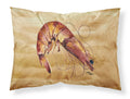 Shrimp  Sandy Beach Standard Pillowcase Lightweight Super Soft Easy Care Decorative Artwork Pillowcase, Standard