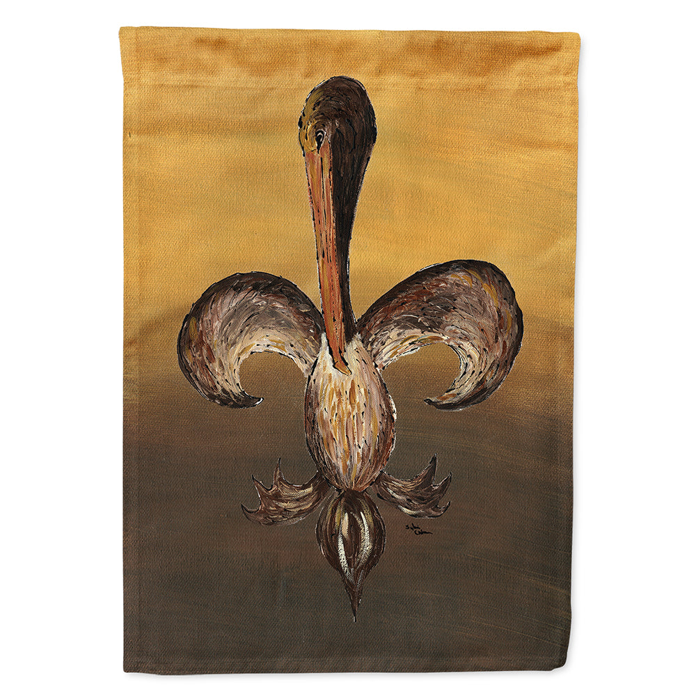 Pelican House Flag 28x40 Porch Sleeve Pole Decorative Outside Yard Banner Artwork Wall Hanging, Polyester