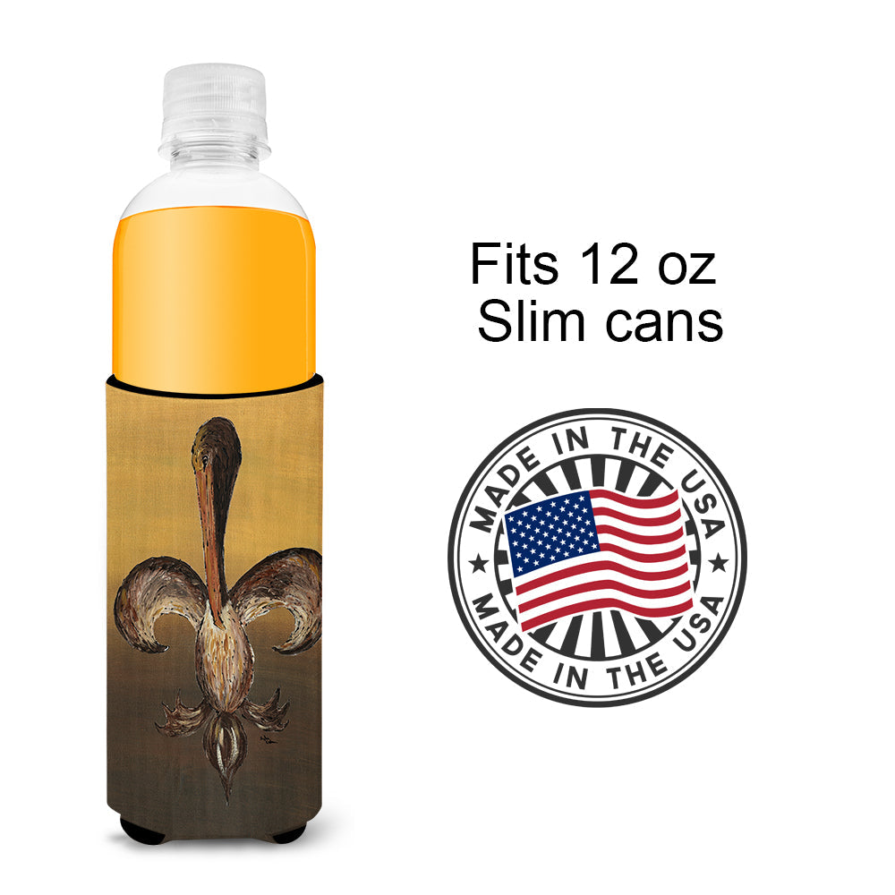 Pelican Slim Can Hugger , Insulated Foam Hugger for 12 oz Slim Cans, Beer Bottles & Water Bottles, Printed in USA