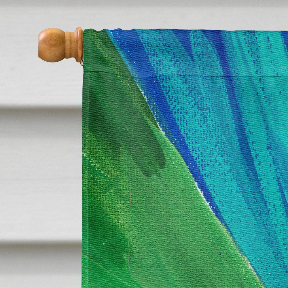 Pelican House Flag 28x40 Porch Sleeve Pole Decorative Outside Yard Banner Artwork Wall Hanging, Polyester