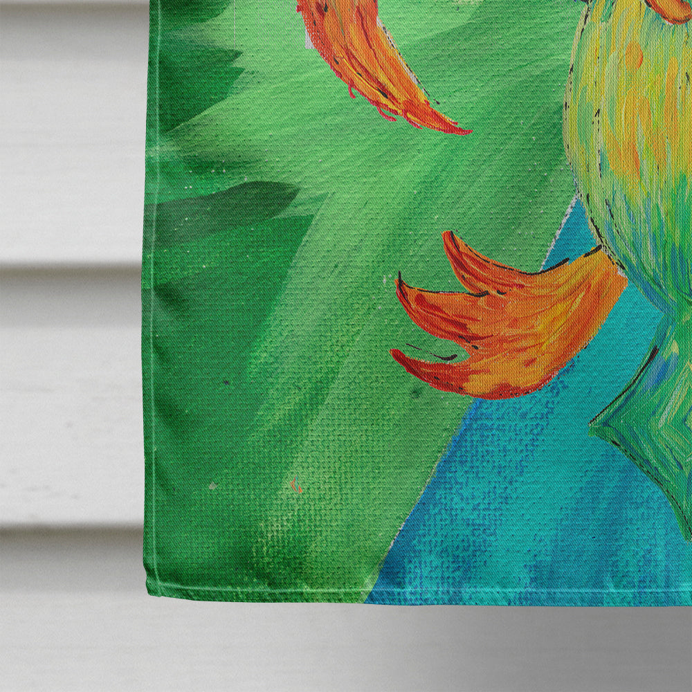 Pelican House Flag 28x40 Porch Sleeve Pole Decorative Outside Yard Banner Artwork Wall Hanging, Polyester