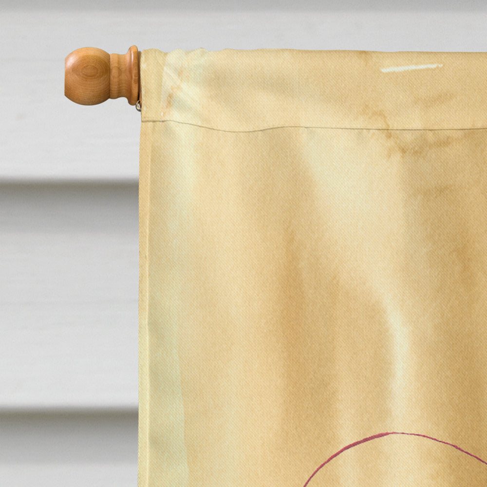 Sandy Beach Crawfish House Flag 28x40 Porch Sleeve Pole Decorative Outside Yard Banner Artwork Wall Hanging, Polyester