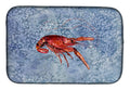 Crawfish Dish Drying Mat Absorbent Dish Drying Mat Pad for Kitchen Counter Dish Drainer Mat for Countertop, 14 x 21", Multicolor