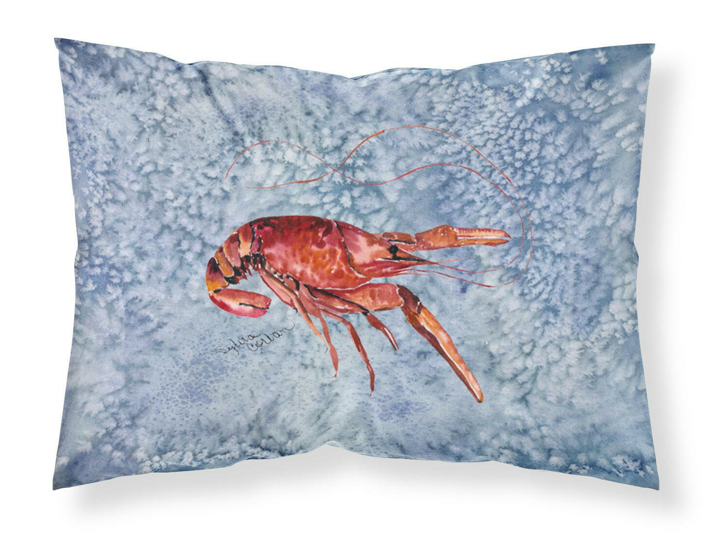 Crawfish Standard Pillowcase Lightweight Super Soft Easy Care Decorative Artwork Pillowcase, Standard