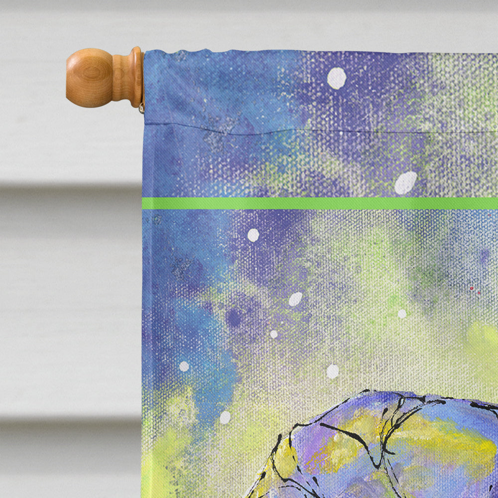 Shrimp House Flag 28x40 Porch Sleeve Pole Decorative Outside Yard Banner Artwork Wall Hanging, Polyester